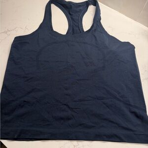lululemon athletica Navy Racerback Performance Tank